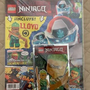 Panini Lego Magazine with Limited Edition Figure Issue No.16 IN SPANISH